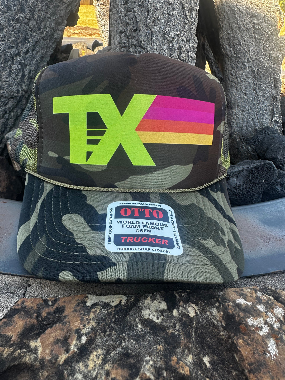 Camo TX Trucker Cap