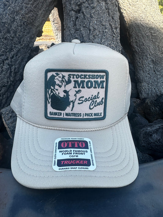 Stockshow Mom Social Club Trucker Cap