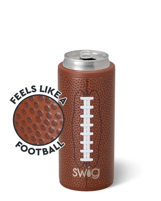 Football 12 oz bottle or can coolers