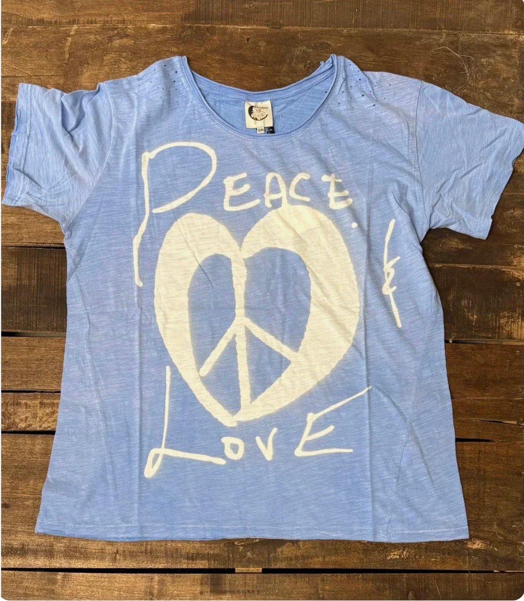 Sky Peace & Love Tee

By Jaded Gypsy